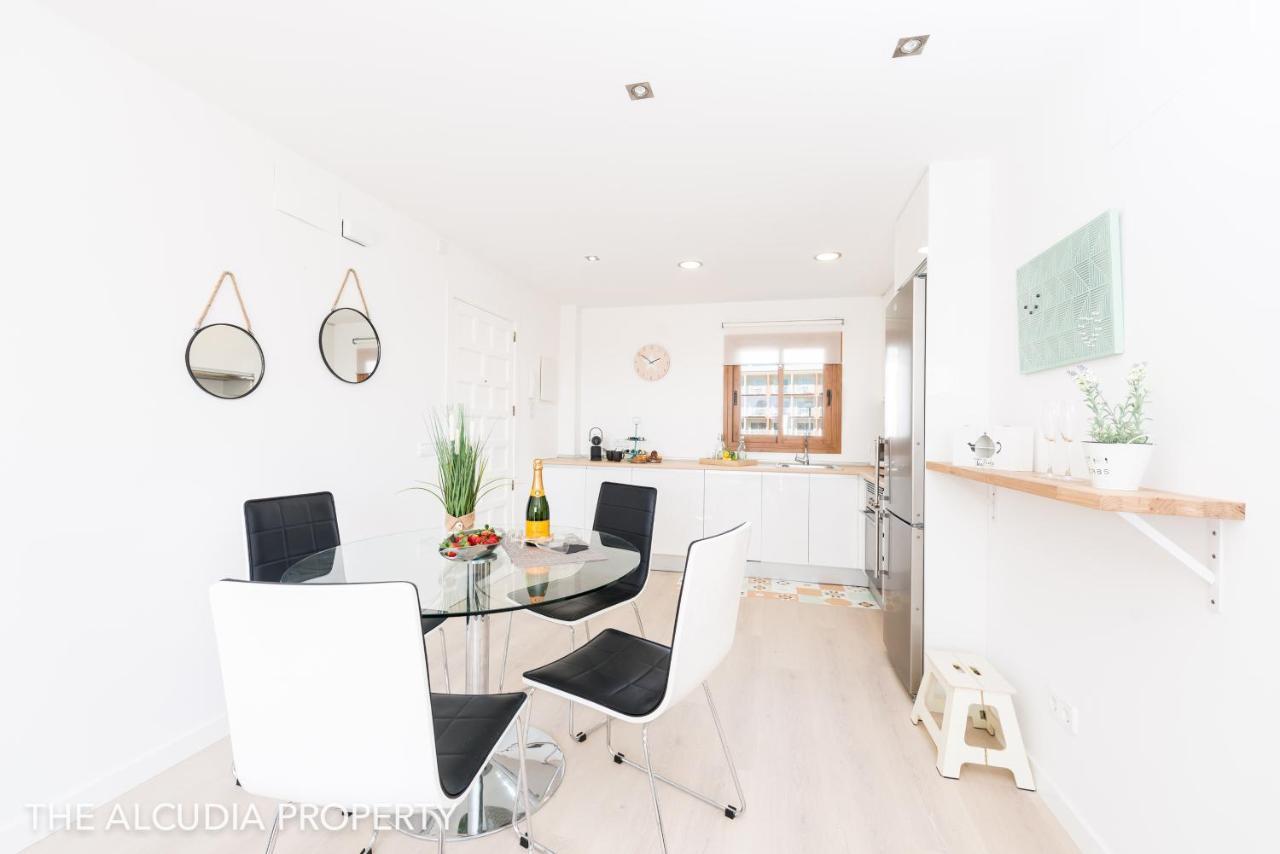 Apartamento Marina 알쿠디아 항구 외부 사진