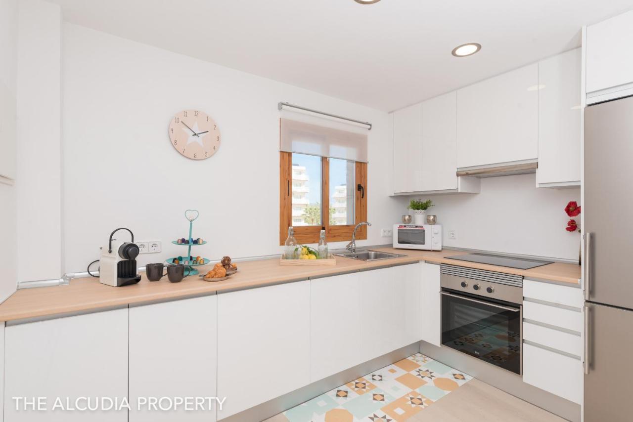 Apartamento Marina 알쿠디아 항구 외부 사진
